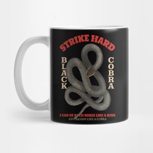 Wildlife Black Cobra Capella Mug